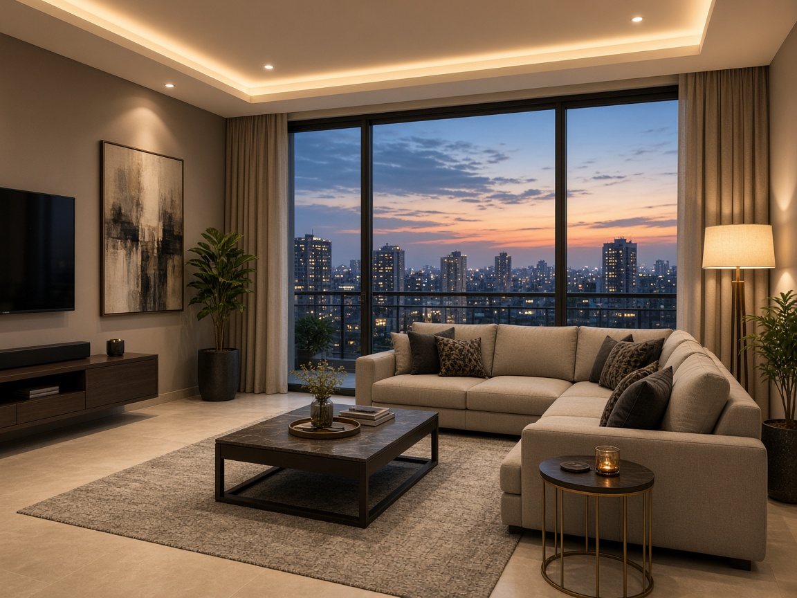 Managed apartment interior